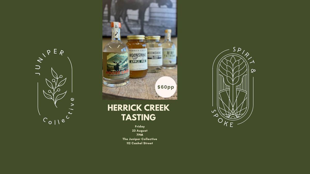 Herrick Creek Spirits Tasting