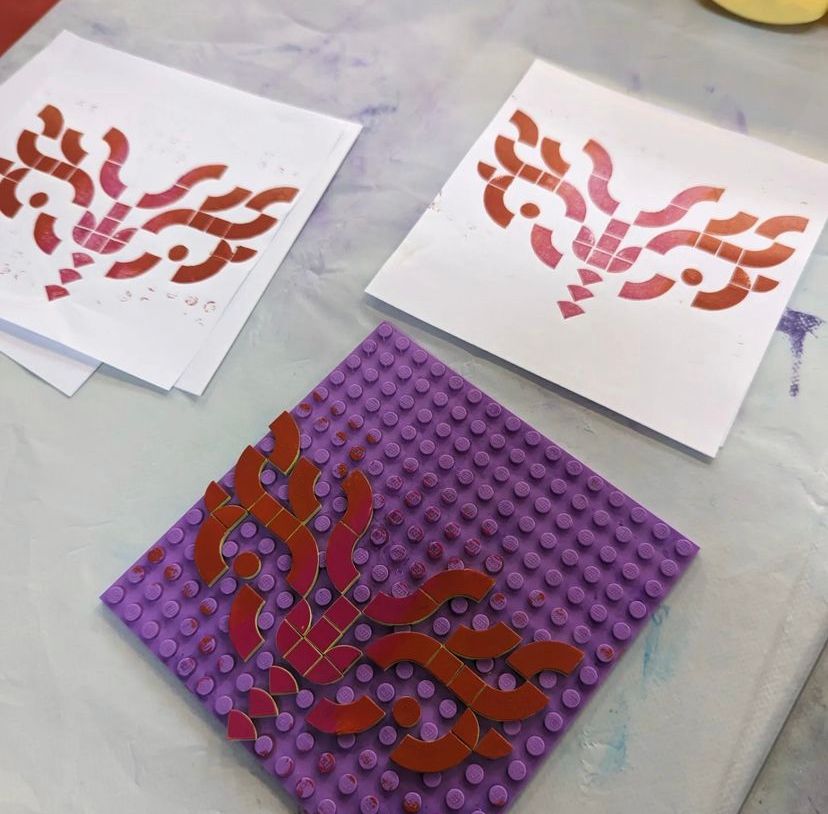 Red Kite Festival: Red Kites In Libraries! LEGO Printing