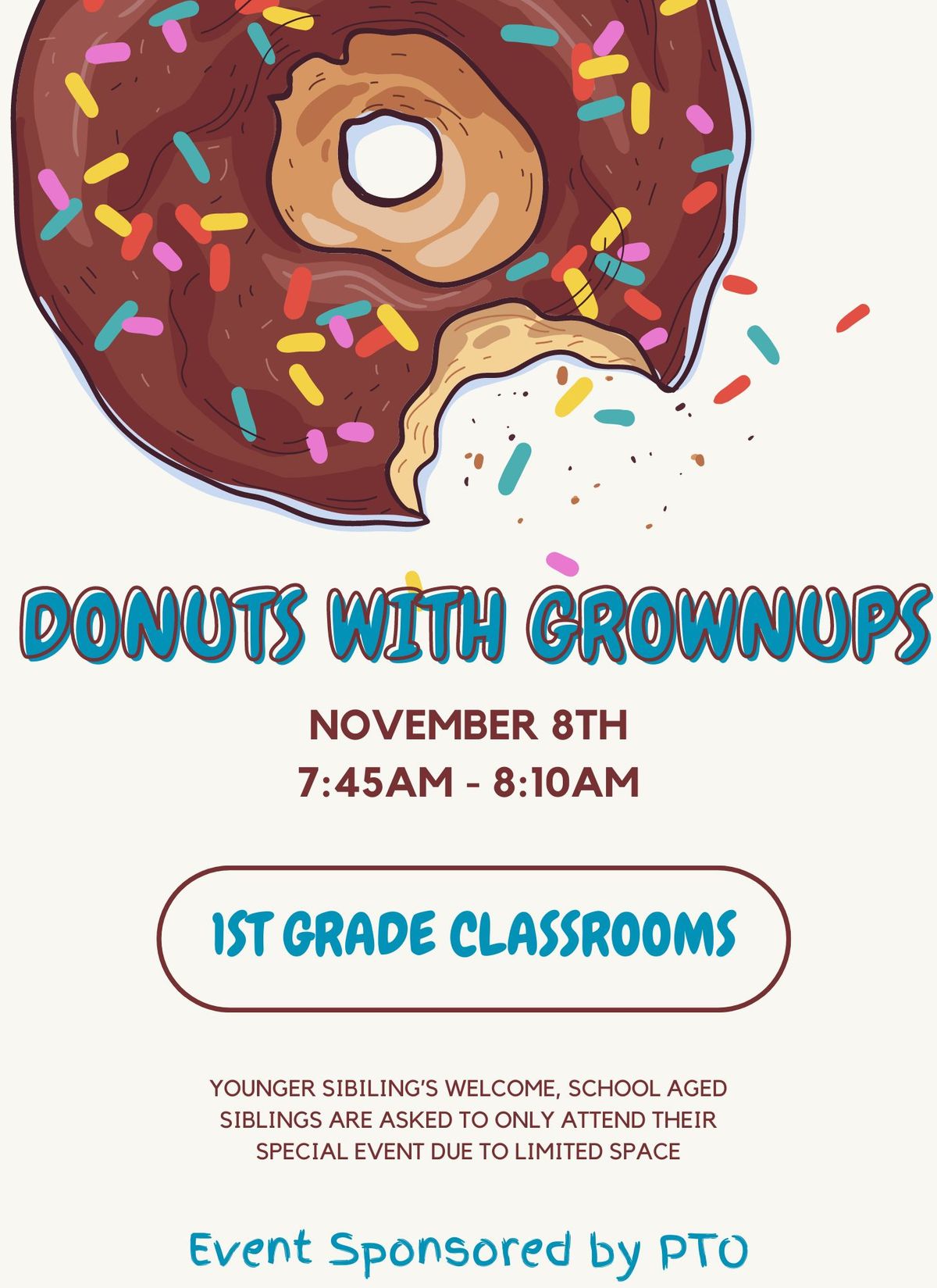 Donuts With Grownups - 1st Grade 