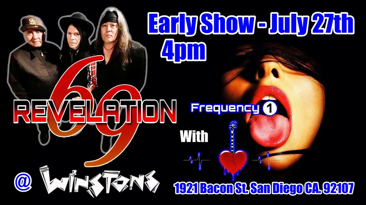 Revelation 69 @ Winstons w\/ Frequency 1