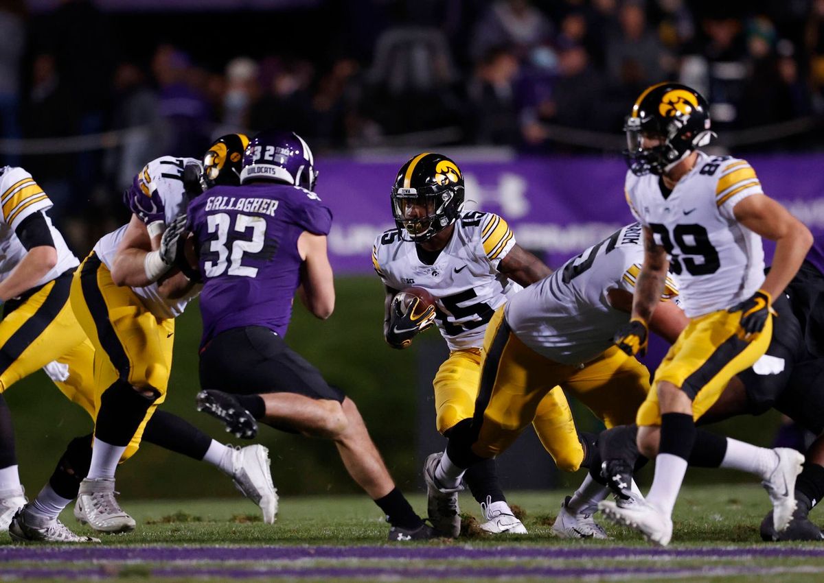 Northwestern Wildcats at Iowa Hawkeyes Football