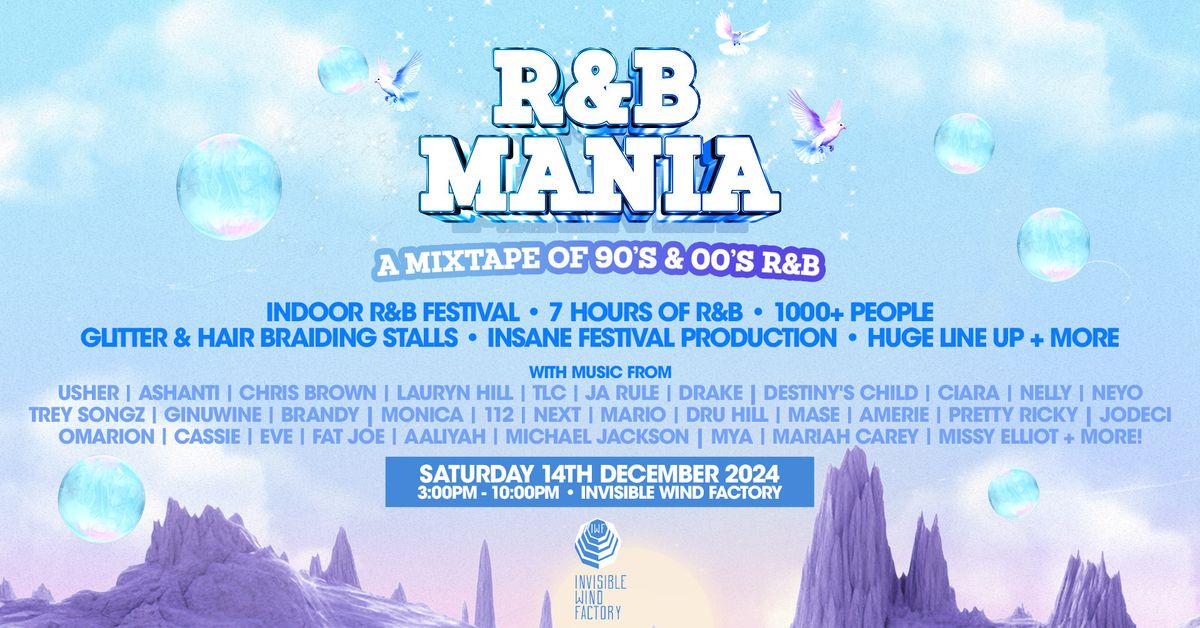 RNB MANIA | Liverpool Indoor R&amp;B Festival [SIGN UP NOW]