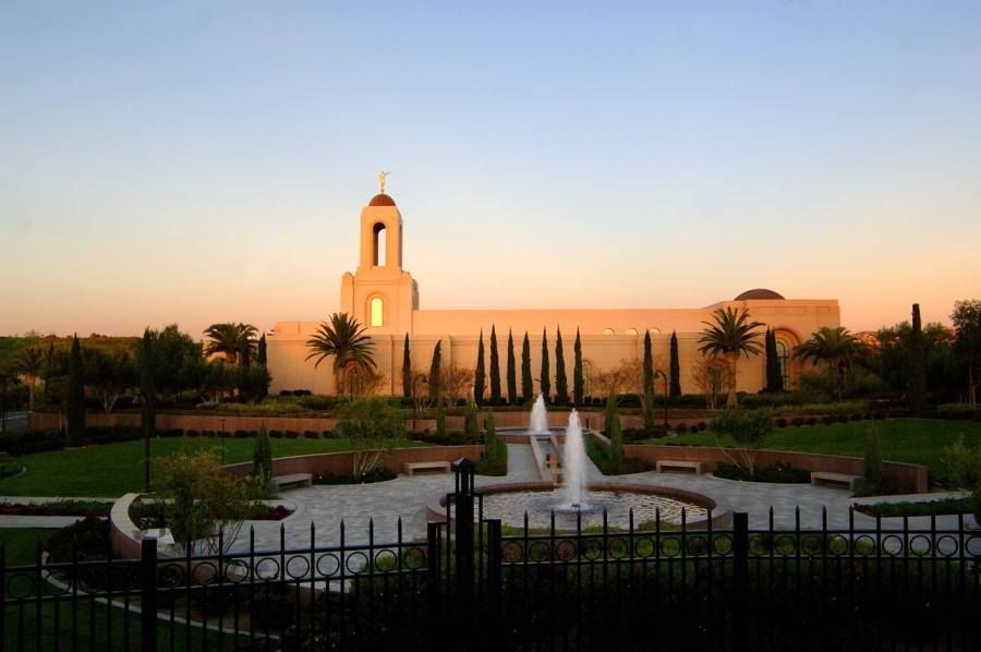 Ward Temple Baptisms Trip, LDS Temple Newport Beach, California, Irvine
