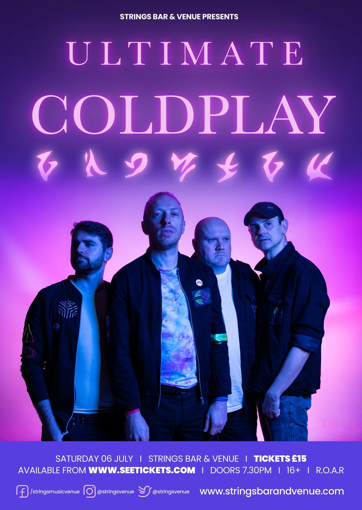 Ultimate Coldplay Live at Strings Bar & Venue