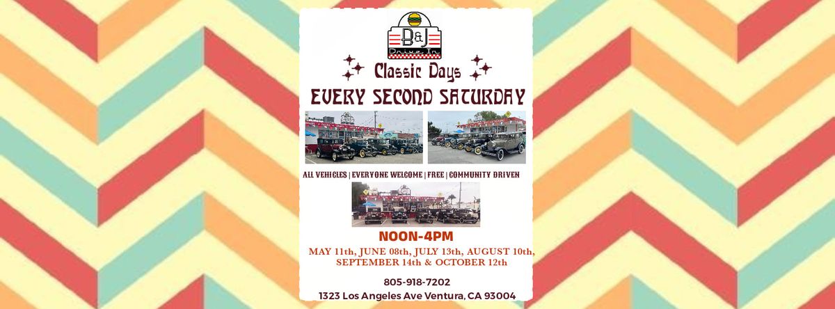 Classic Days ~ Every Second Saturday