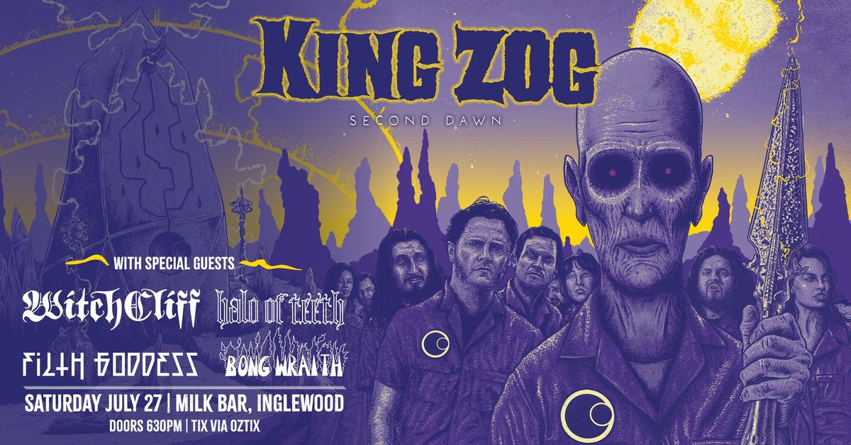 King Zog Present 'Second Dawn' Album Launch at Milk Bar