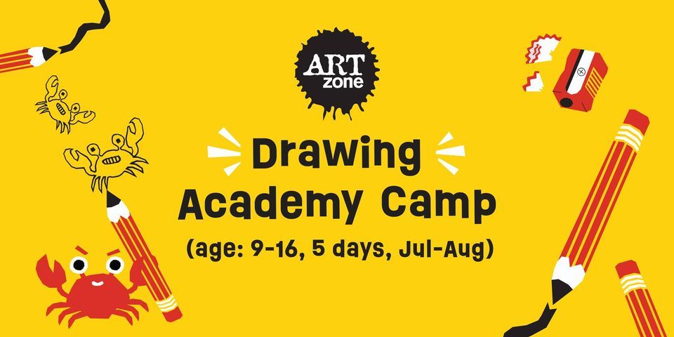 Artzone Drawing Academy Camp: 1-5 July 2024