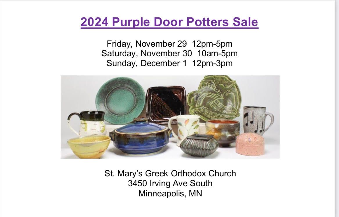 Purple Door Pottery Sale