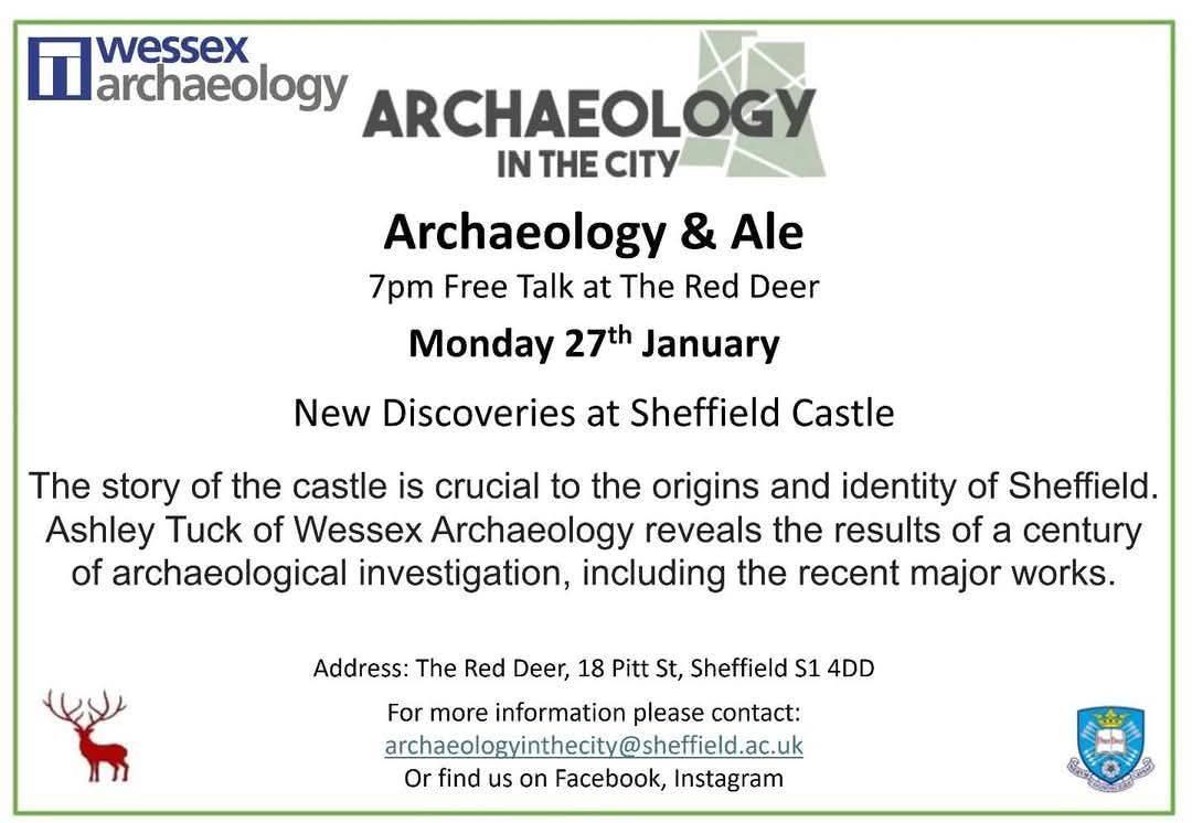 Archeology In The City At The New Red Deer