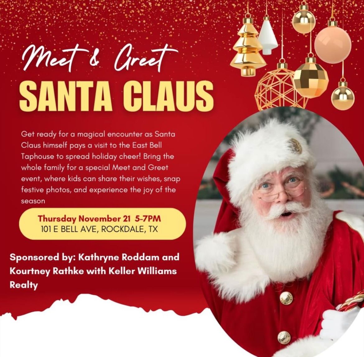 Meet & Greet Santa Claus at The Taphouse 