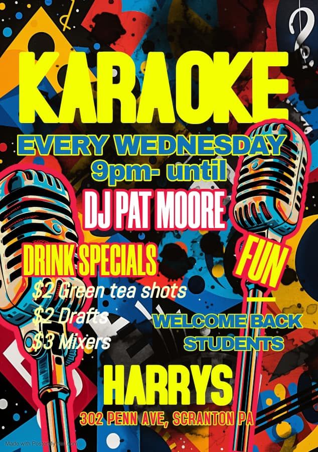 Karaoke with drink specials!!!