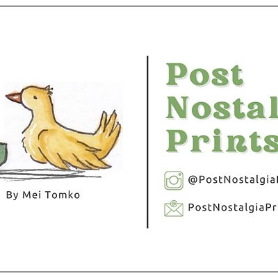 Post Nostalgia Prints