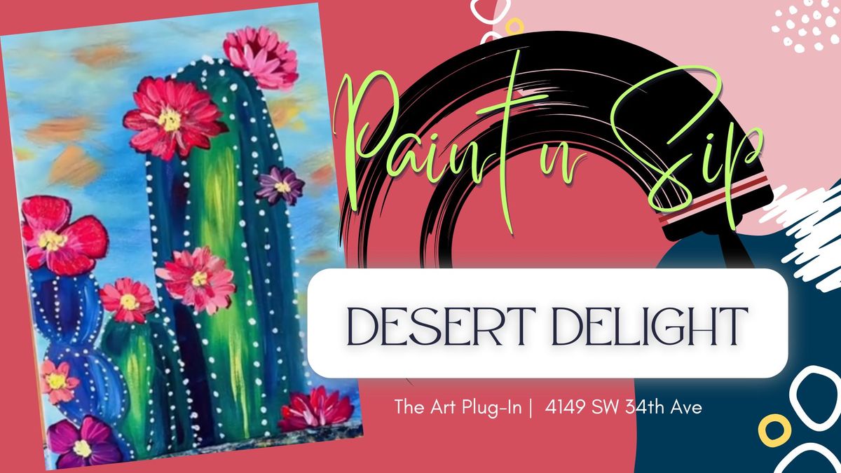 Paint N Sip - Desert Delight