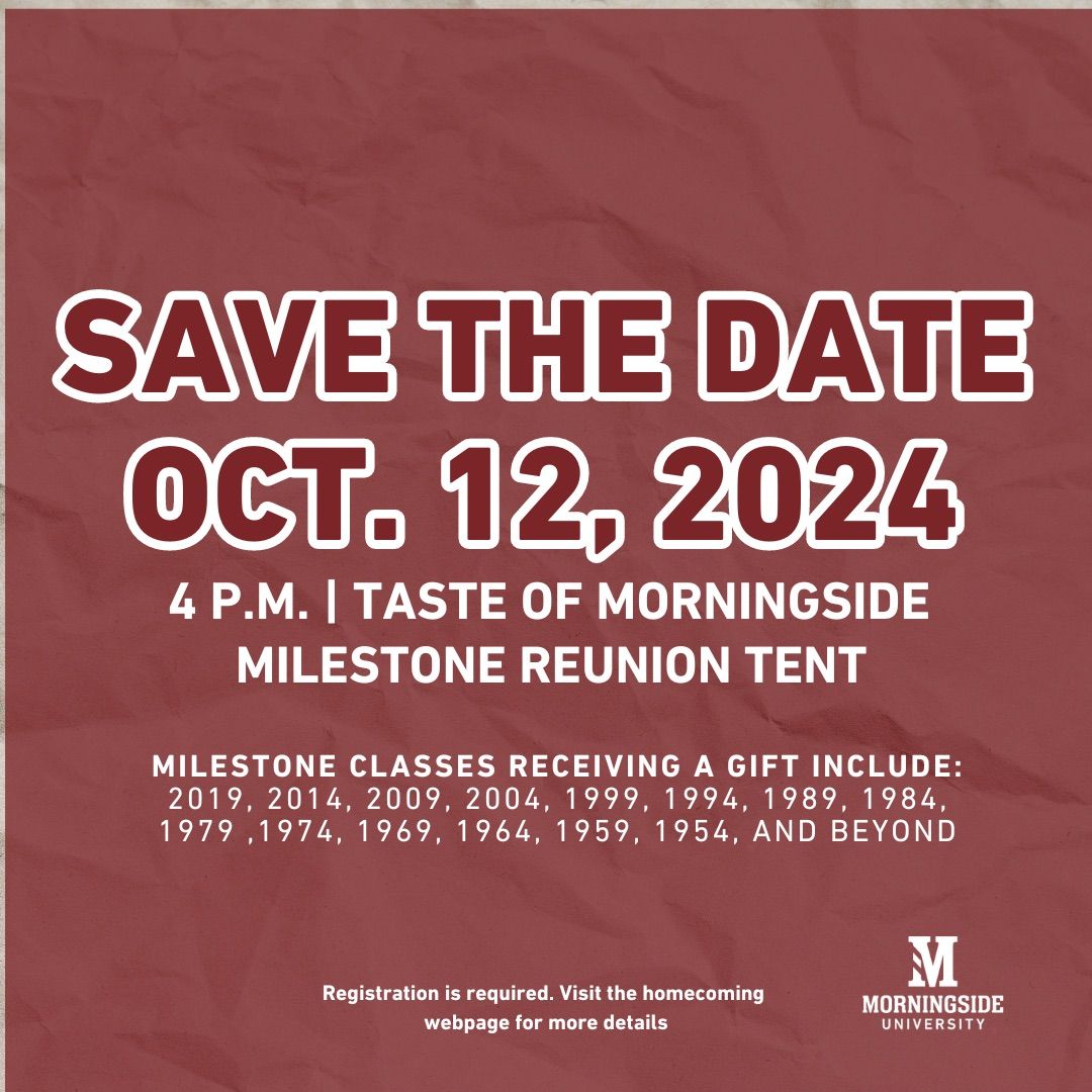 Milestone Reunion Tent 