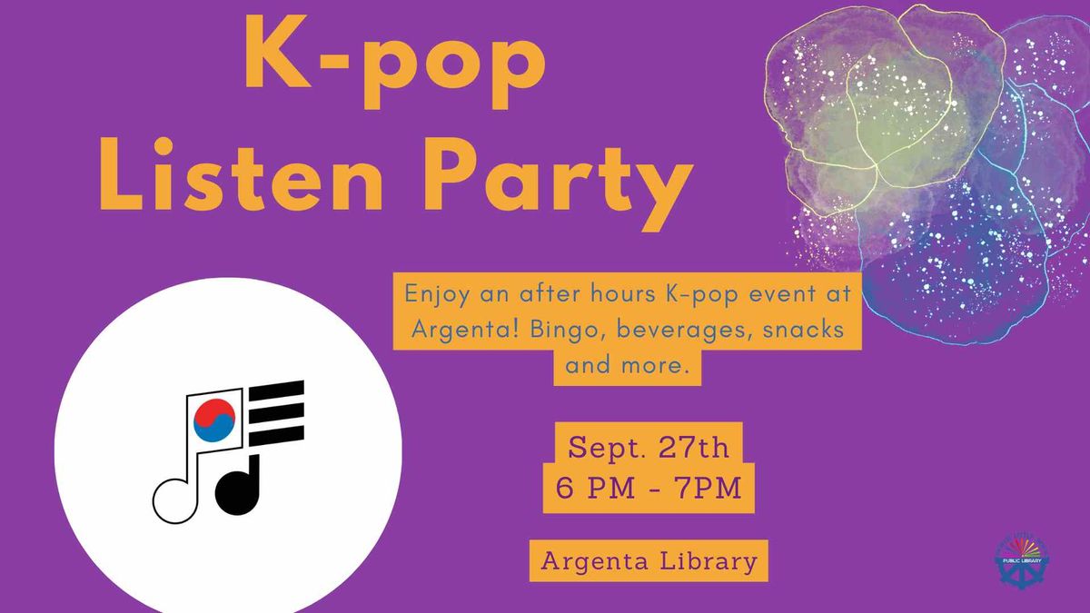 K-Pop Listen Party