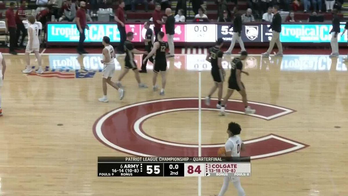 Colgate Raiders at Army Black Knights Mens Basketball