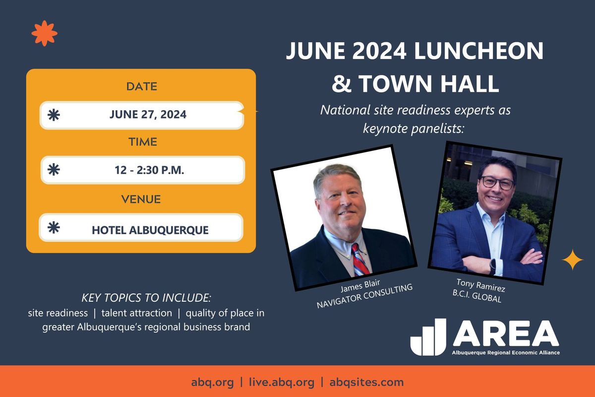 AREA's 2024 June Town Hall & Luncheon