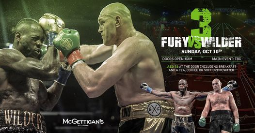 Fury vs Wilder III @ McGettigan's JLT