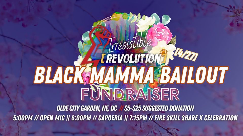 April 27th FUNdraiser \/\/ Black Mamma Bailout for Harriet's Wildest Dreams