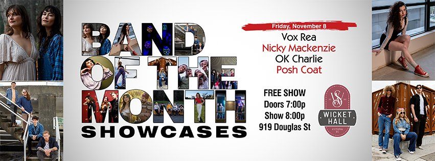 Band of the Month Showcase I \u00b7 FREE SHOW!