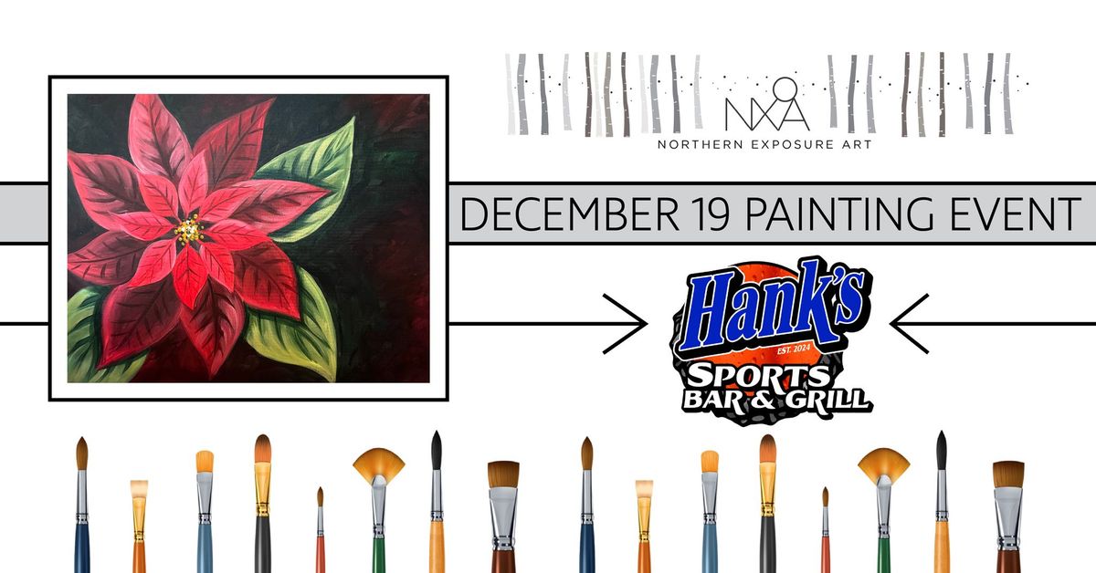 Painting Event at Hank's Sports Bar & Grill