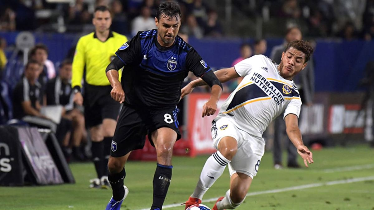 Los Angeles Galaxy at San Jose Earthquakes at Stanford Stadium