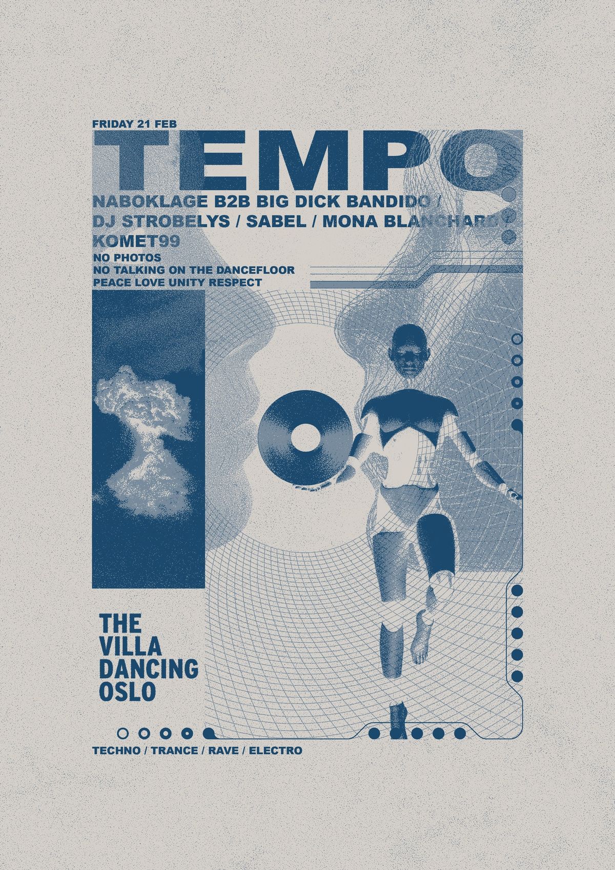 TEMPO TAKEOVER: Naboklage + BDB + Sabel + Komet99 + DJ Strobelys + Mona Blanchard