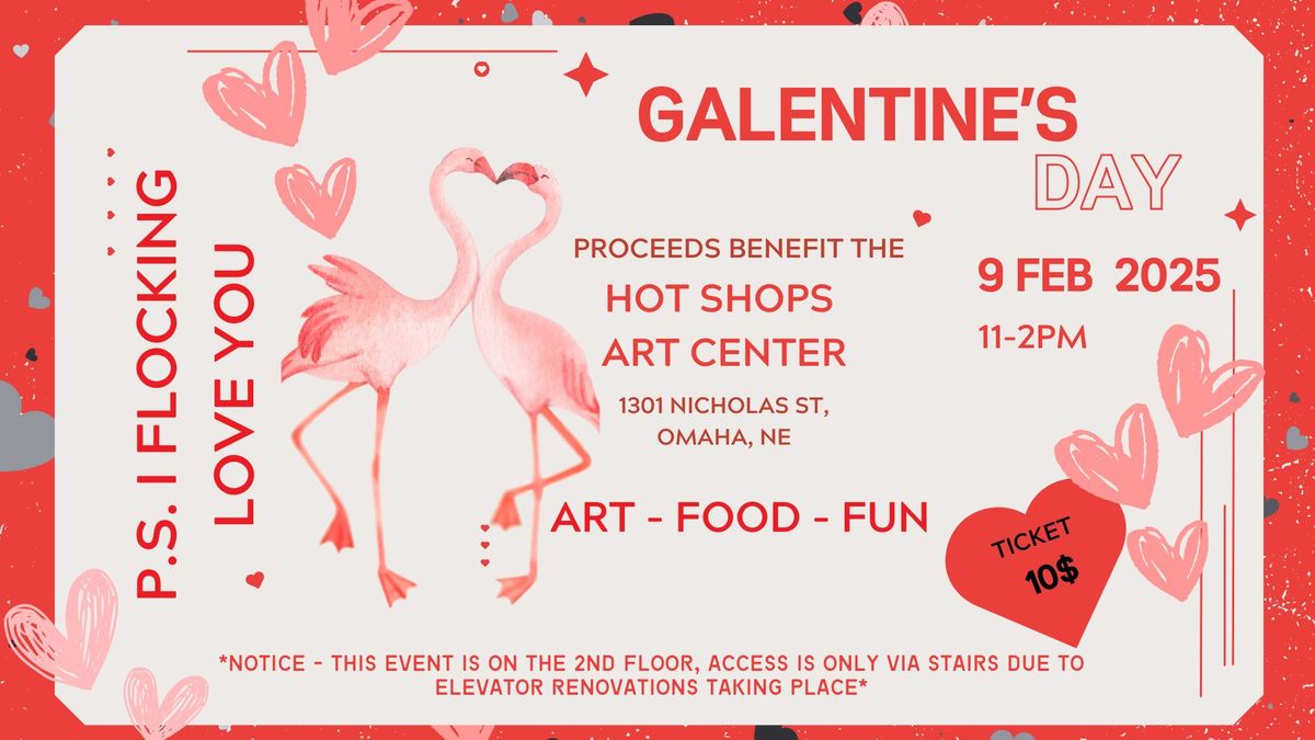 Galentine's Day Fundraiser - Hot Shops Art Center