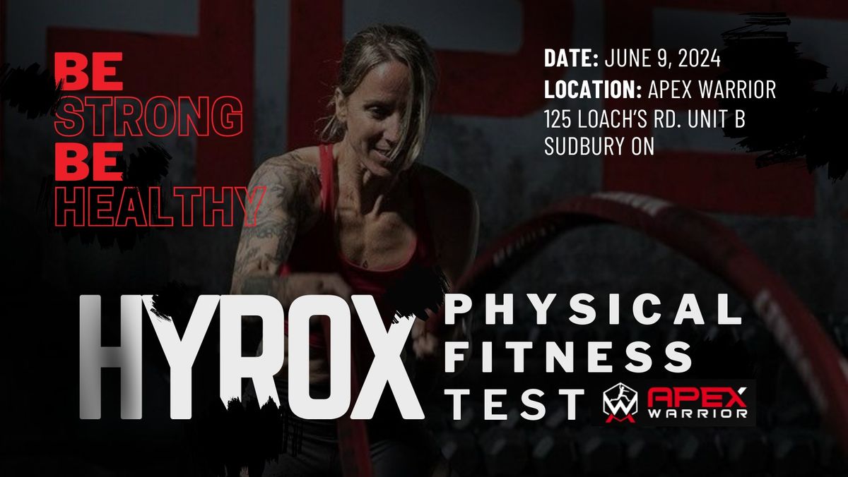 HYROX Physical Fitness Test And BBQ