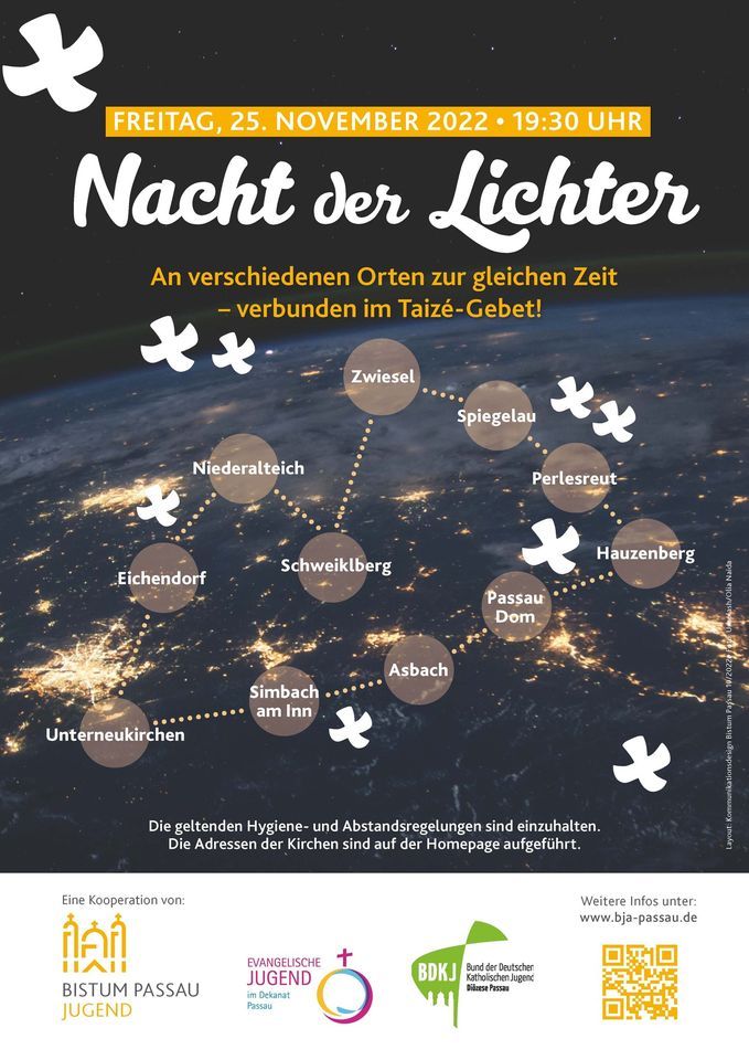 Nacht Der Lichter, Bischöfliches Jugendamt Passau, 25 November 2022