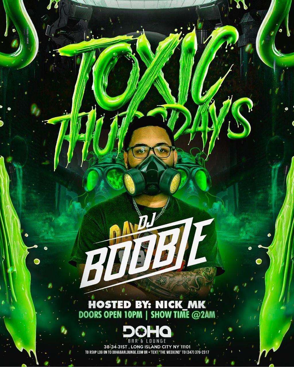 Toxic Thursdays at Doha Bar Lounge \u2013 The Hottest Thursday Night Party NYC