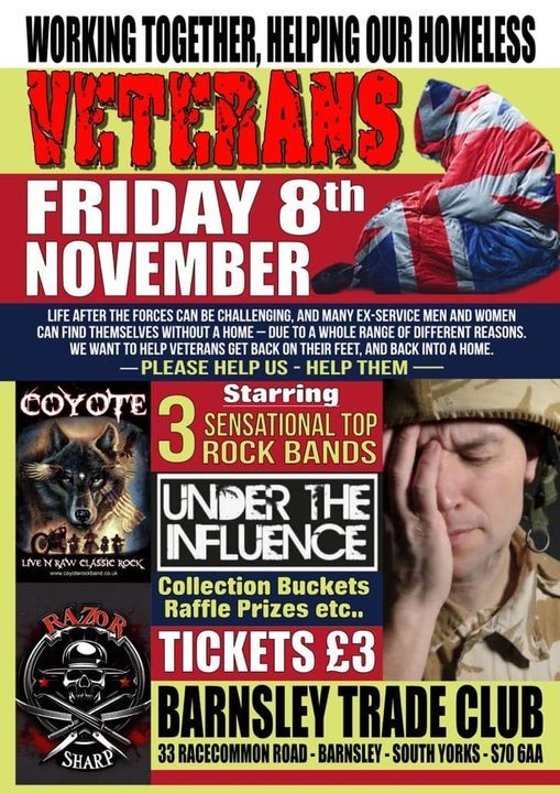 CHARITY EVENT TO HELP OUR VETERANS