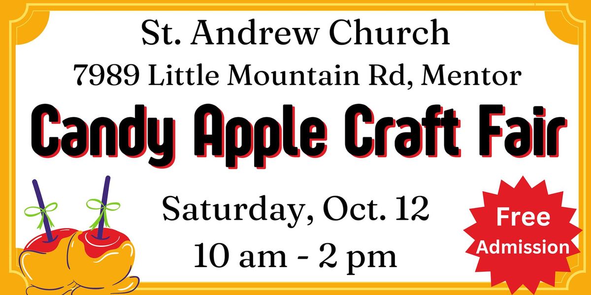 Candy Apple Craft Fair