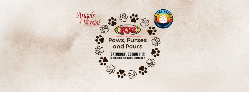 K92's Paws, Purses and Pours at Big Lick Brewing Company