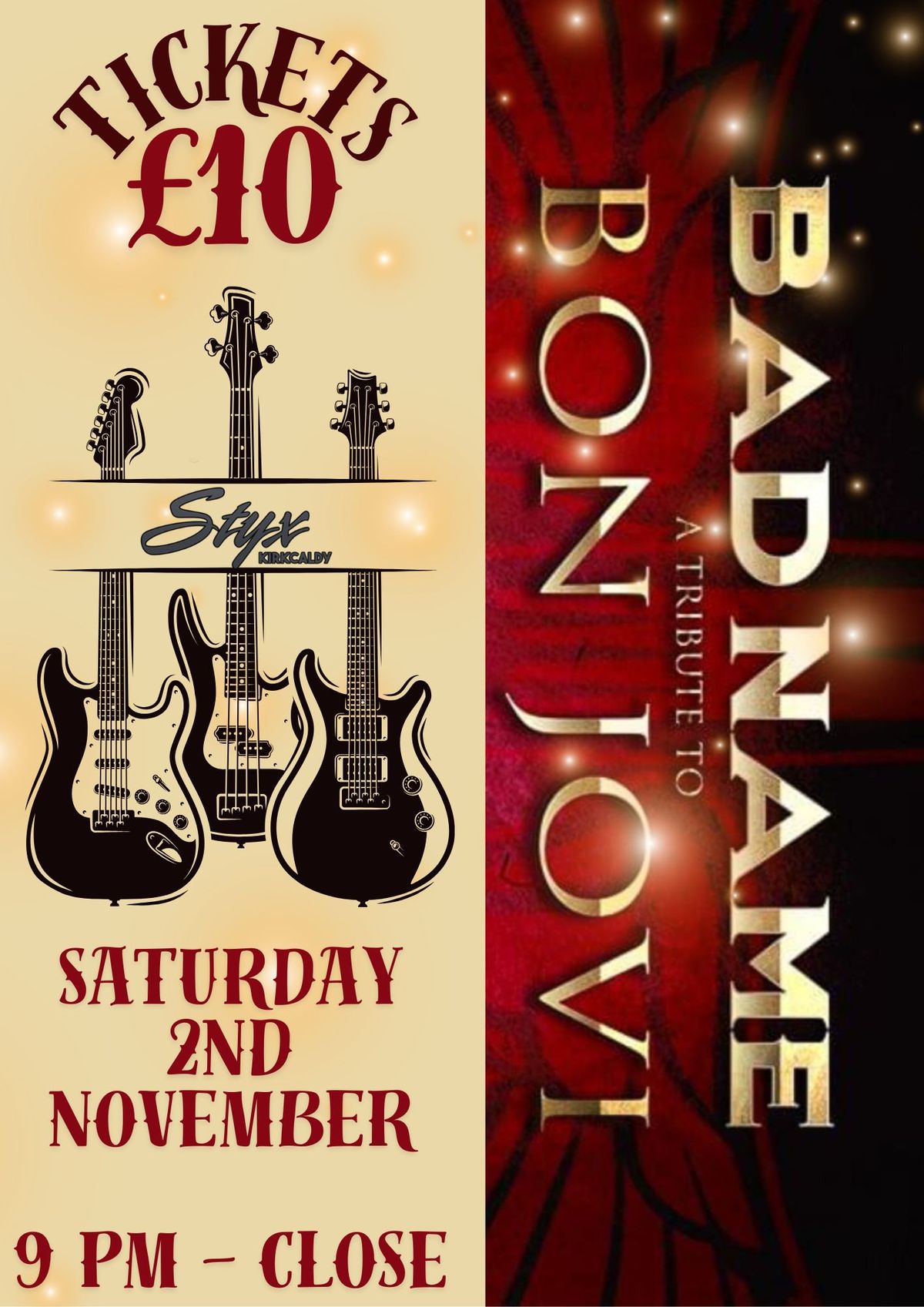 Bad Name - A Tribute to Bon Jovi- Live - Kirkcaldy