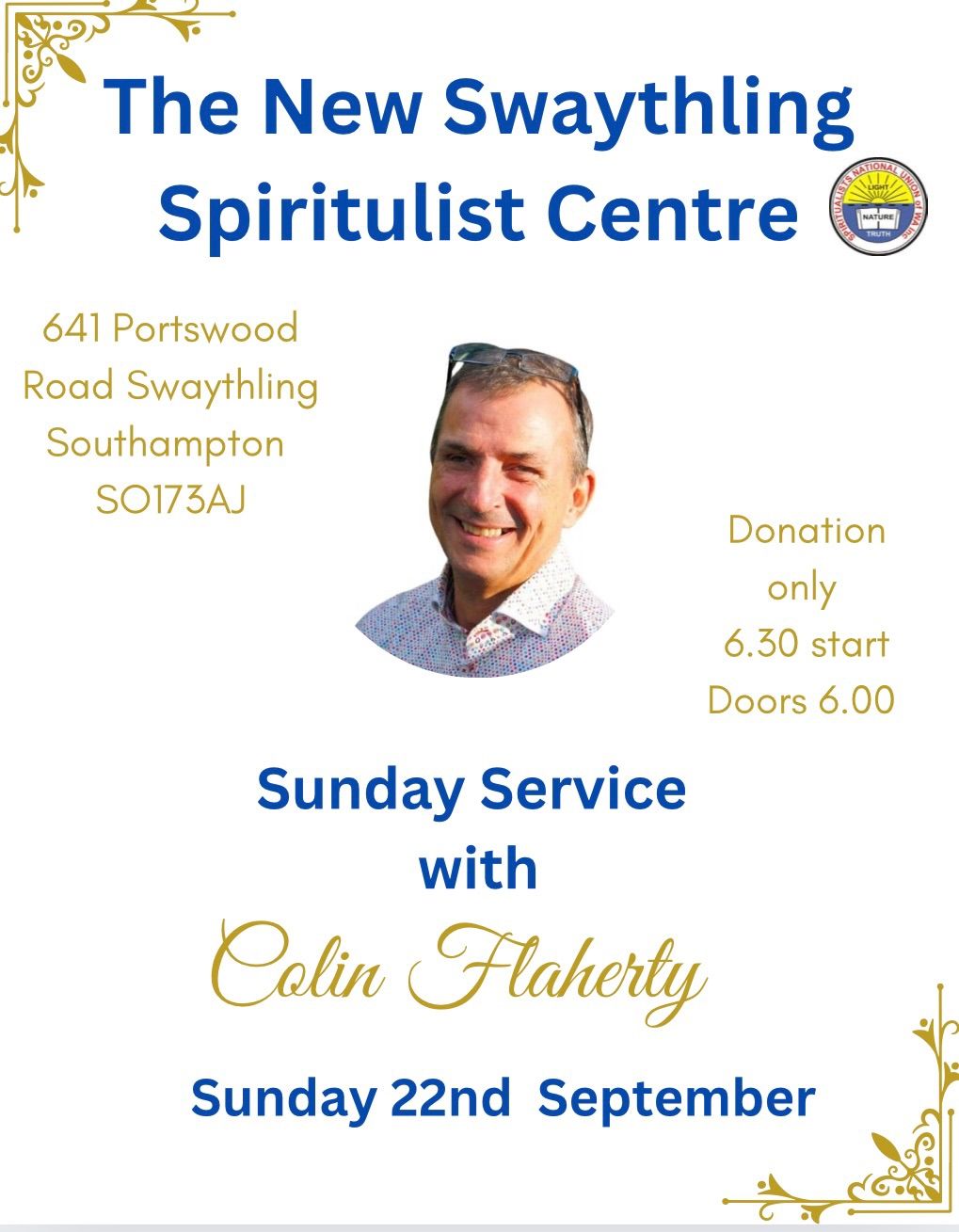 Sunday Service with Colin Flaherty 