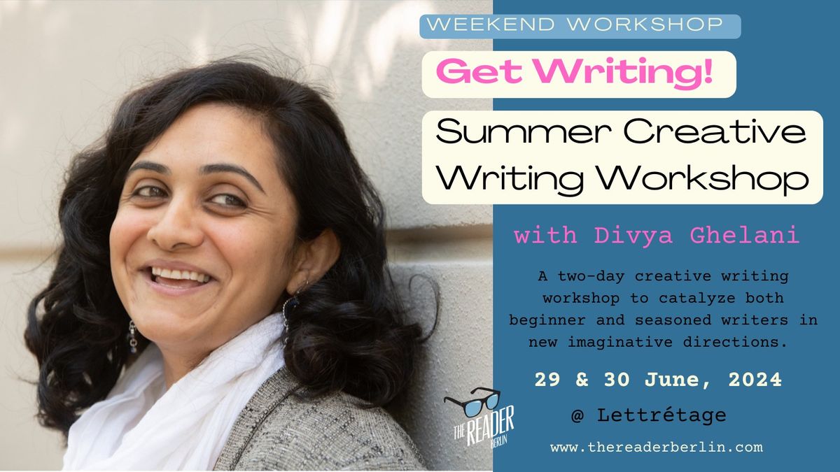 Get Writing! A Summer Creative Writing Workshop