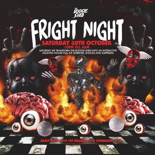 Fright Night - Halloween | Sat 30th Oct