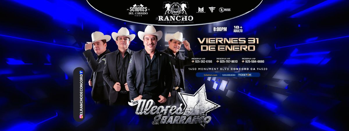 LOS ALEGRES DEL BARRANCO EN CONCORD 