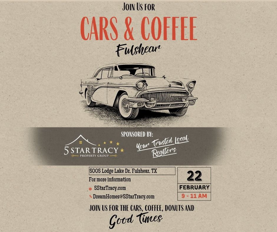 Cars and Coffee Fulshear - Spring 2025 