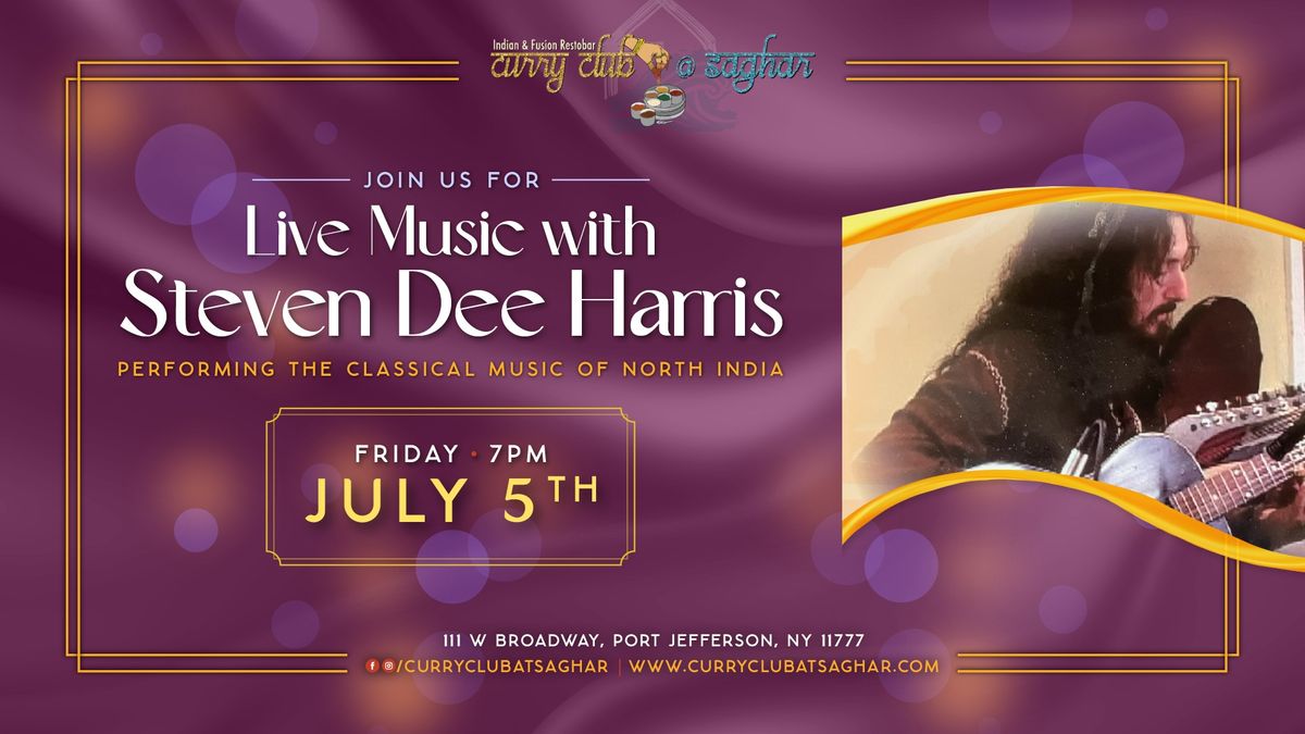 Live Music with Steven Dee Harris