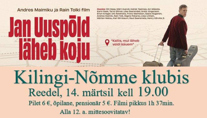 Eesti m\u00e4ngufilm "Jan Uusp\u00f5ld l\u00e4heb koju"