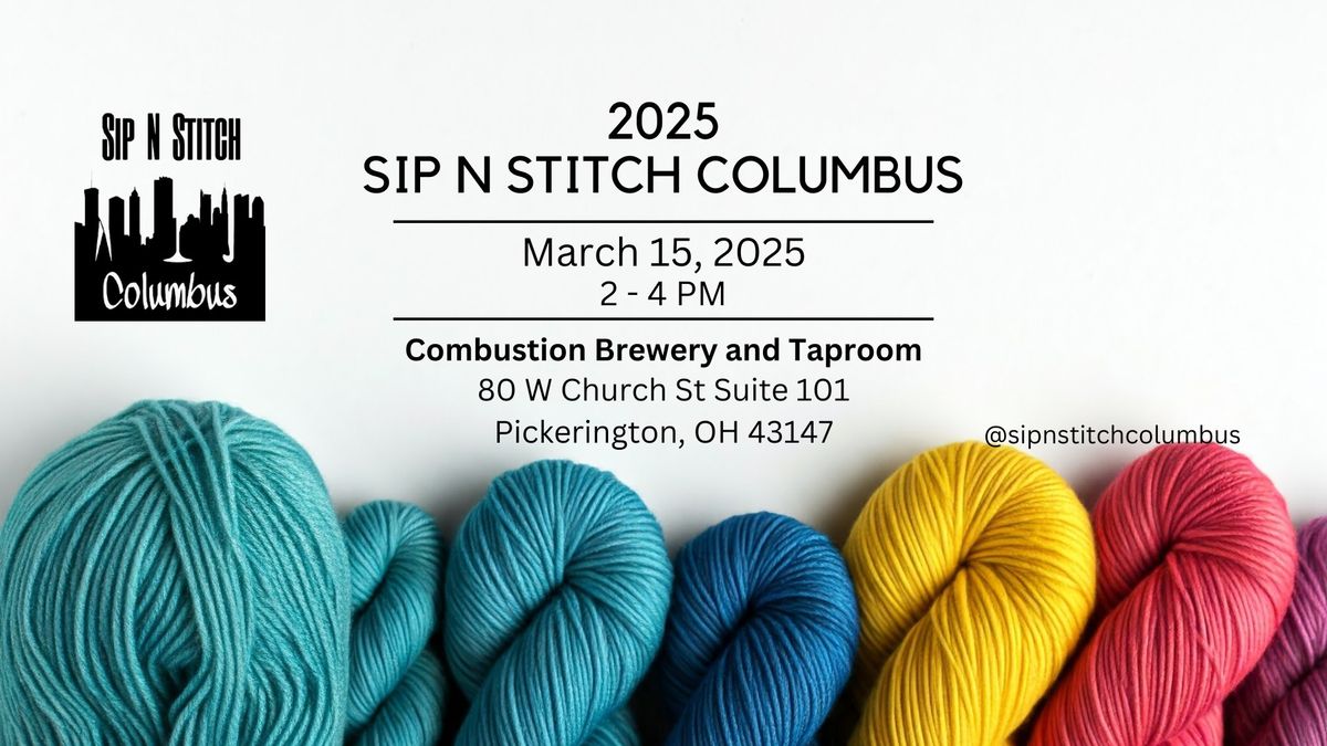 March Sip N Stitch 2025