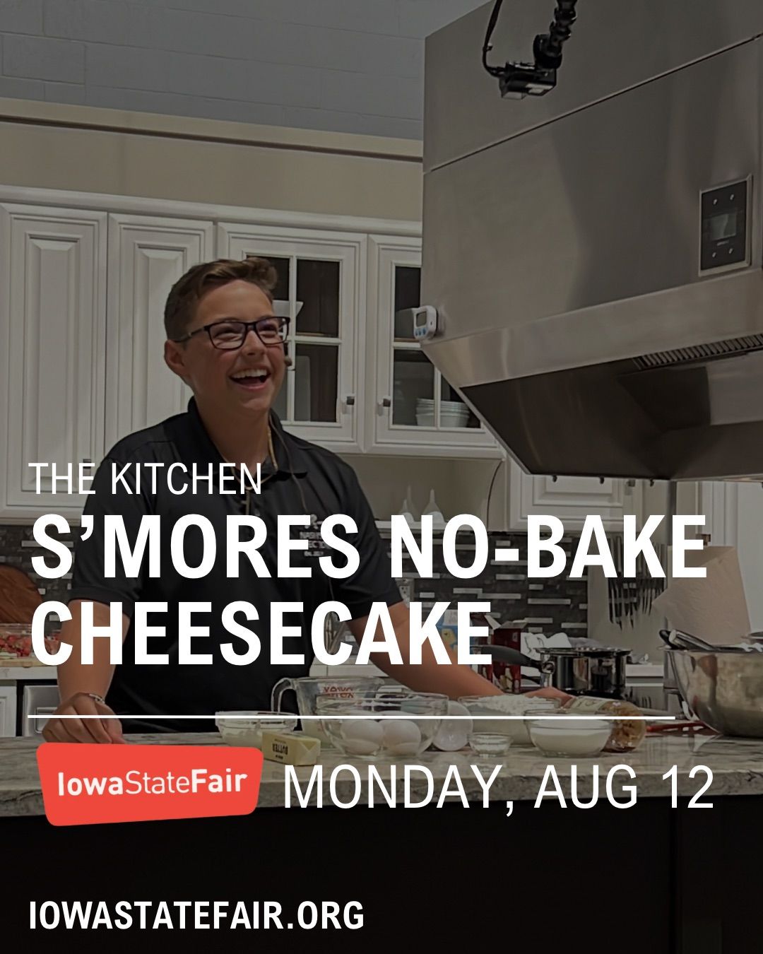 \u201cThe Kitchen\u201d Demonstration with Nash Roe at the Iowa State Fair!