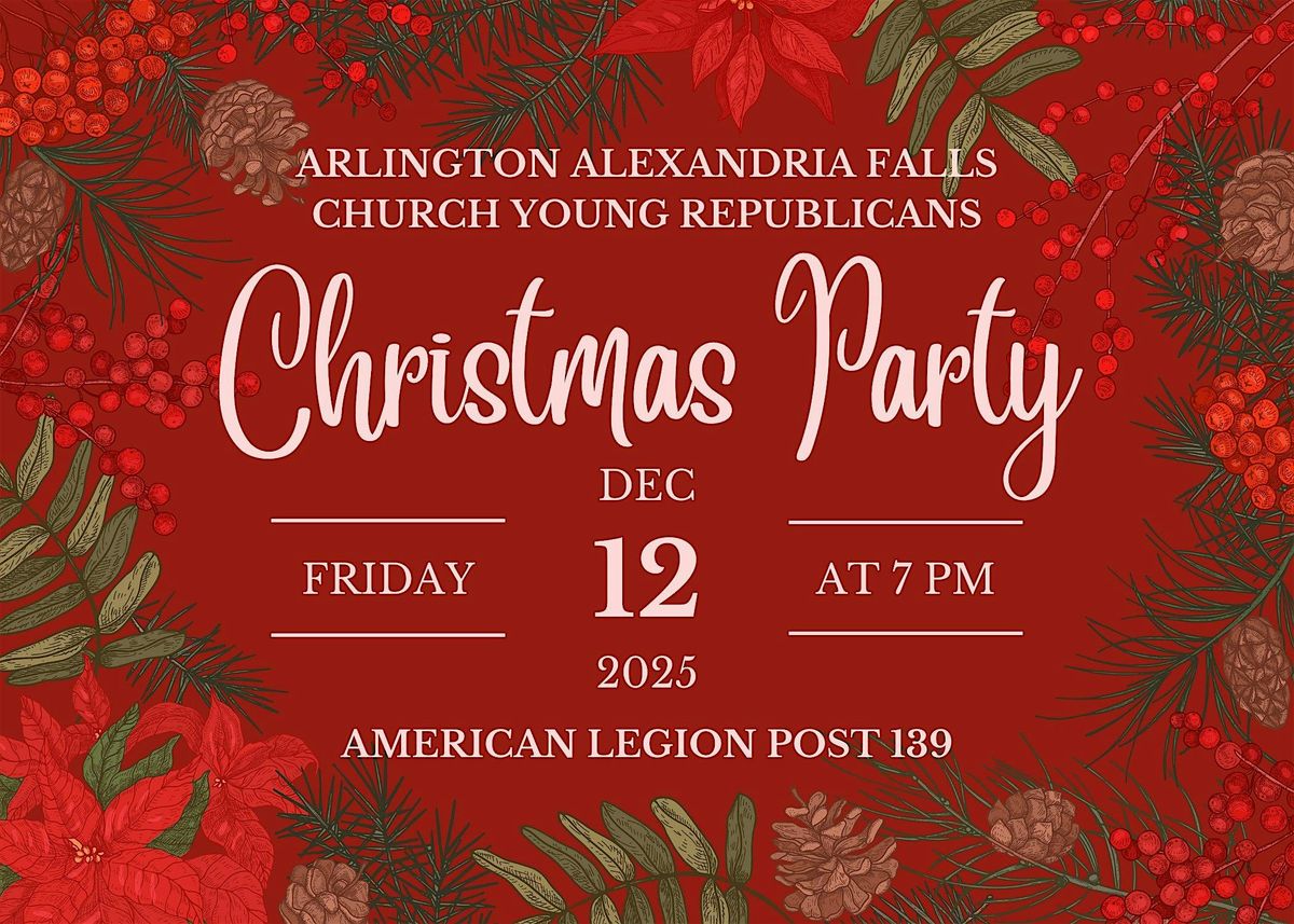 AAFCYRs Annual Christmas Party