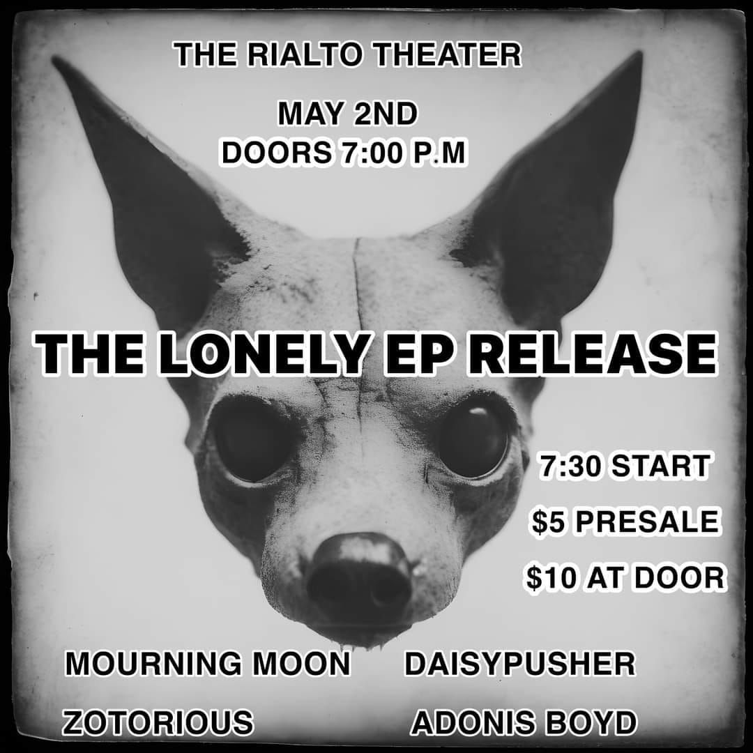 THE LONELY EP RELEASE SHOW - ADONIS BOYD