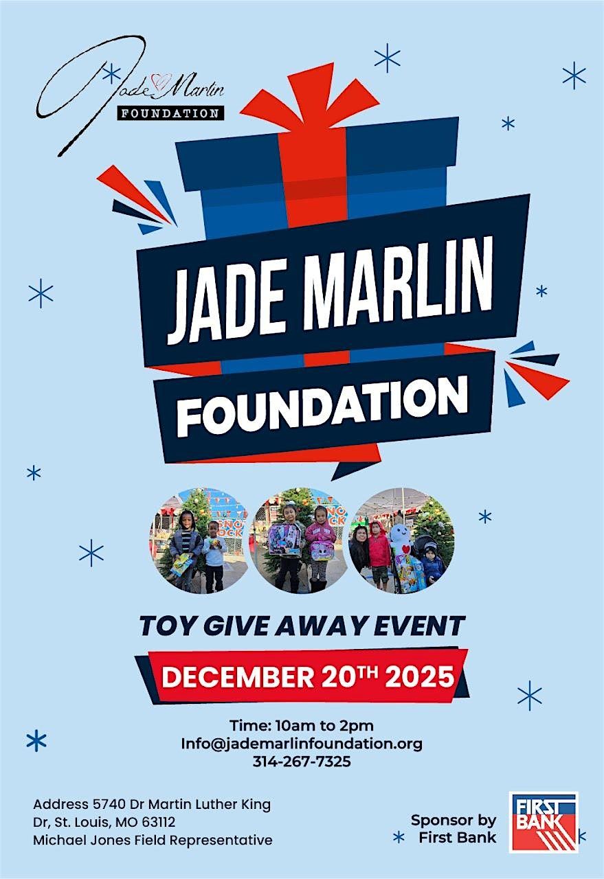 Jade Marlin Foundation Toy giveaway 2025