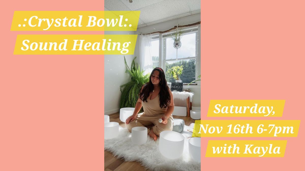 Crystal Bowl Sound Healing