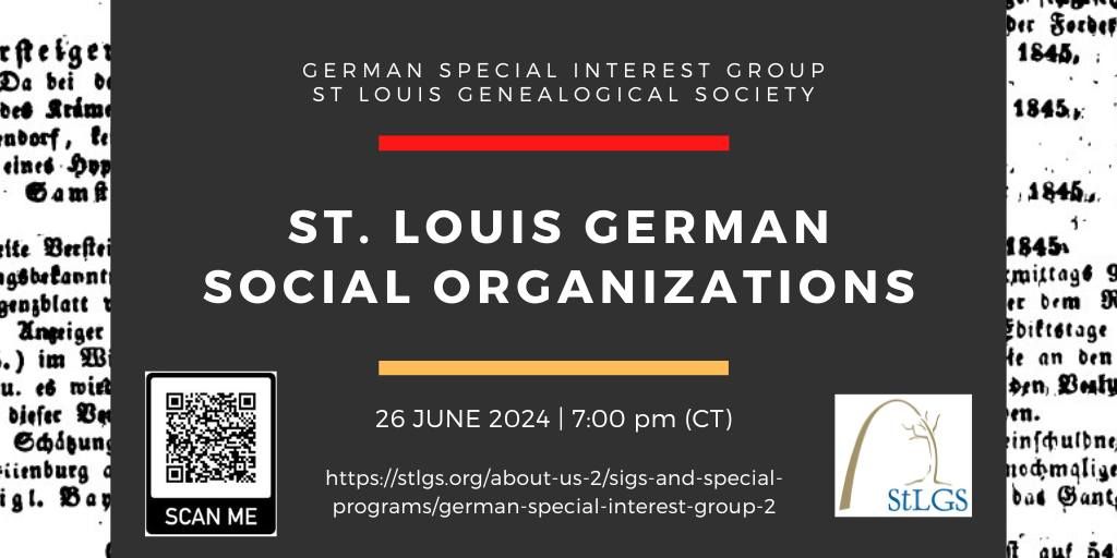 St. Louis German Social Organizations