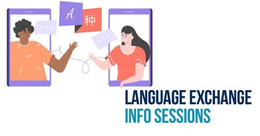 Language exchange info sessions